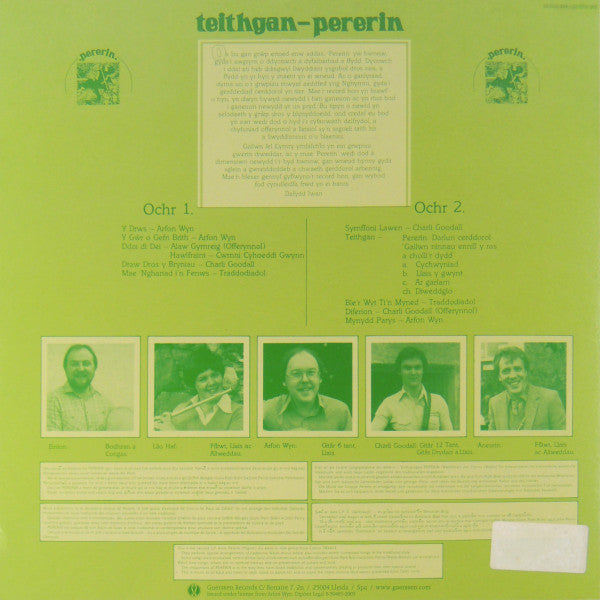 Pererin : Teithgan (LP, Album, RE)