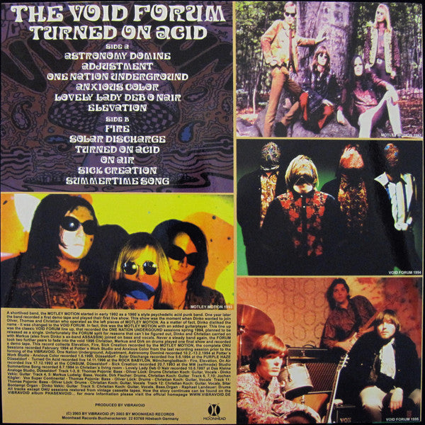 Void Forum : Turned On Acid (LP, Comp, Red)