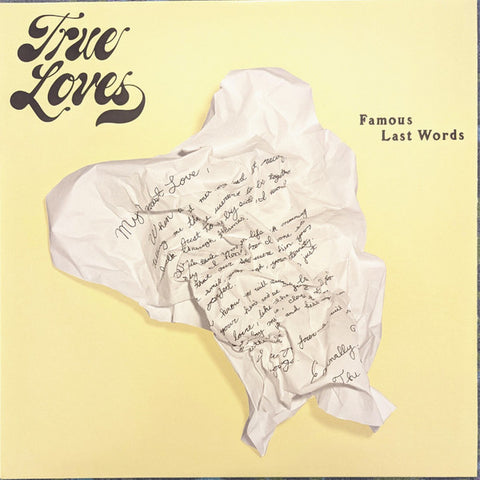 True Loves* : Famous Last Words (LP, Album, RE, RM, Pur)