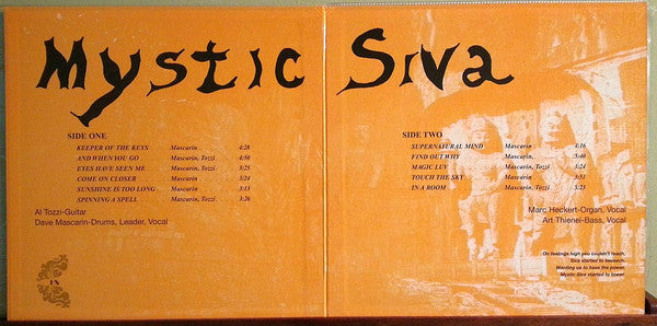 Mystic Siva : Mystic Siva (LP, Album, RE)