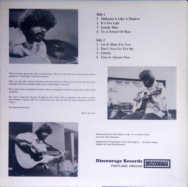 Bob Desper : New Sounds (LP, Album, RE + 7", Single, RE)