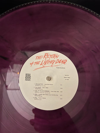 Various : The Return Of The Living Dead (Original Soundtrack) (LP, Ltd, RE, Pur)