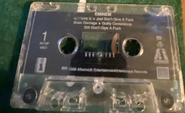 Eminem : Snippets From The Forthcoming Slim Shady LP (Cass, Promo)