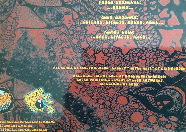 Electric Moon : Lunatics (LP, Album, Ltd, Red)