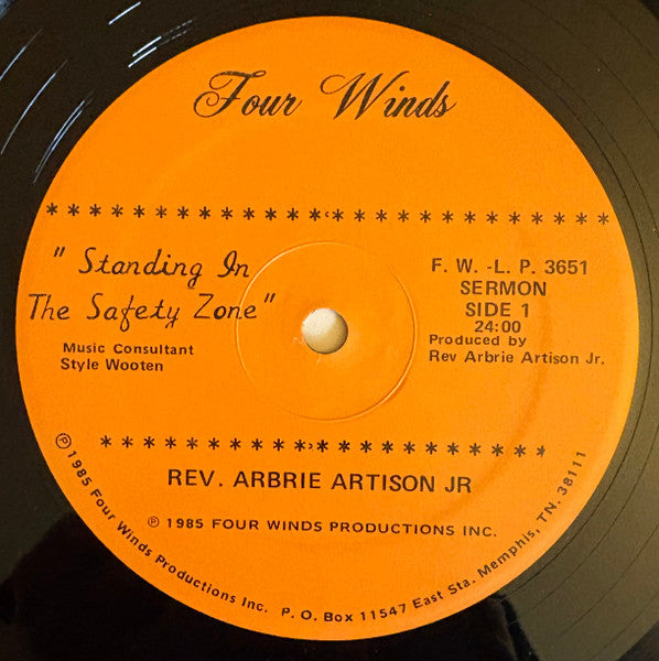Rev. Arbrie L. Artison Jr, : Power In The Gospel (LP, Album)