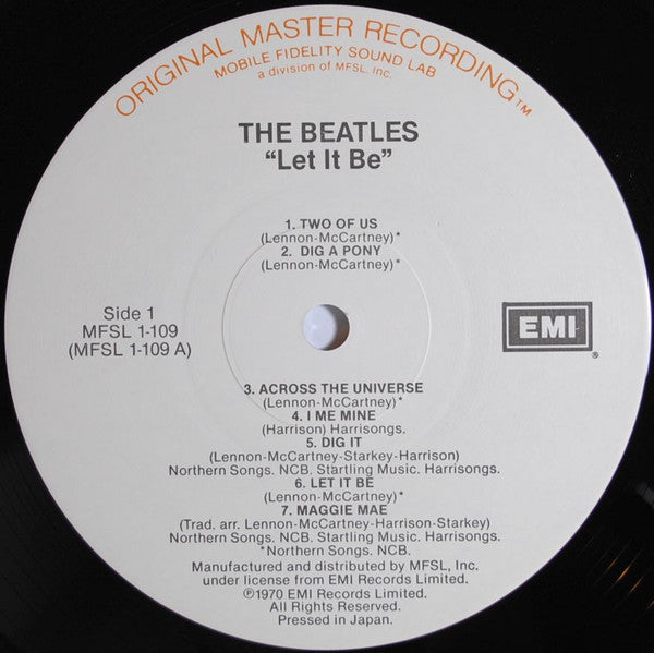 The Beatles : Let It Be (LP, Album, Ltd, RE, RM, Gat)