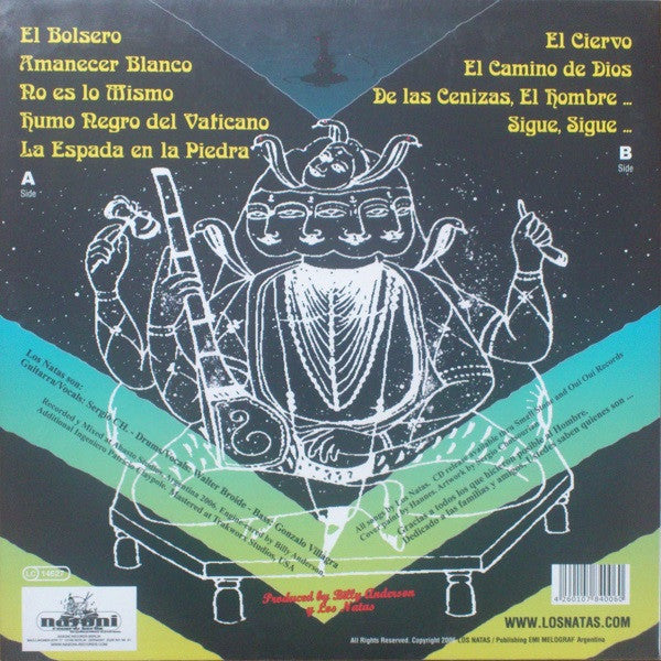 Los Natas : El Hombre Montaña (LP, Album, Blu)