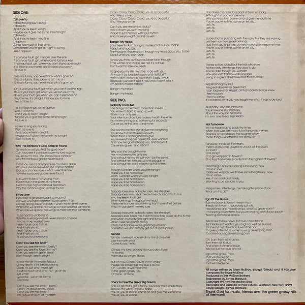 The McElroy Bros. : Can't You See Me Smilin' (LP, Album)