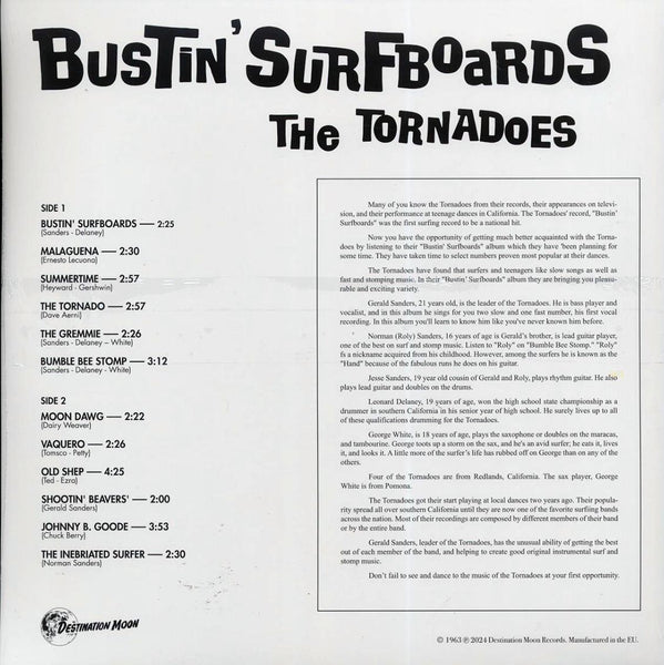 Tornadoes - Bustin Surfboards LP