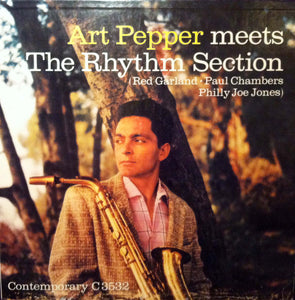 Art Pepper : Art Pepper Meets The Rhythm Section (LP, Album, Mono)