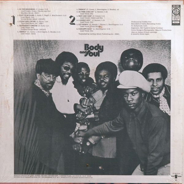 Body And Soul (6) : Body And Soul (LP, Album)