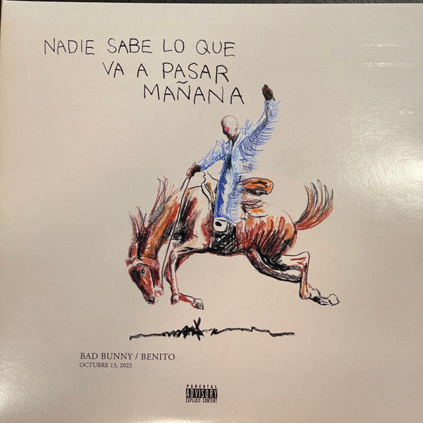 Bad Bunny / Benito* : Nadie Sabe Lo Que Va A Pasar Mañana (2xLP, Album, Met)