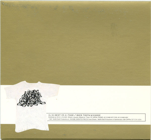 DJ Q-Bert vs. A-Trak : Buck Tooth Wizardz (CD)