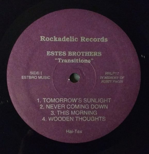 Estes Brothers : Transitions (LP, Album, RE)