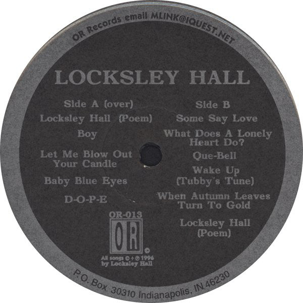 Locksley Hall : Locksley Hall (LP)