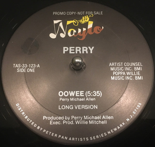 Perry* : Oowee (12", Promo)