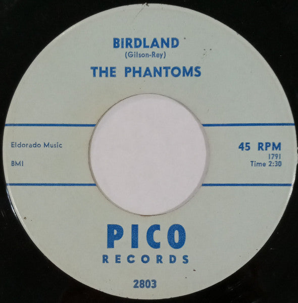 The Phantoms (39) / Joe Houston : Birdland / All Nite Long (7")