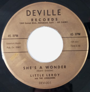 Little Leroy And The Longjohns / Miles & Andrew : She's A Wonder / It's Heaven (7")