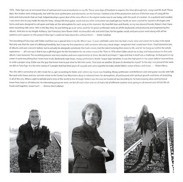 Eddie Callahan : False Ego (LP, Ltd, RE)