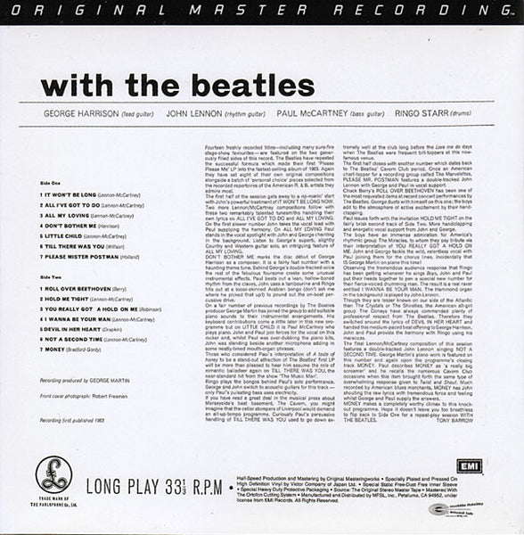 The Beatles : With The Beatles (LP, Album, Ltd, RE, RM)