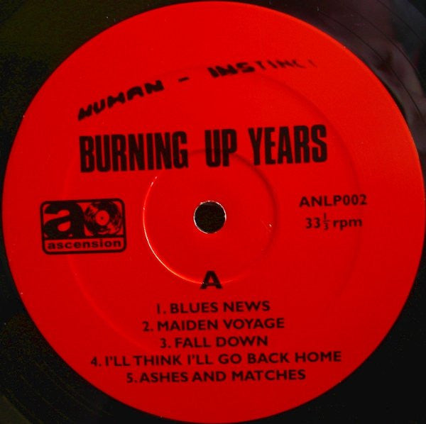 Human Instinct* : Burning Up Years (LP, Album, RE)