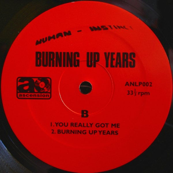 Human Instinct* : Burning Up Years (LP, Album, RE)