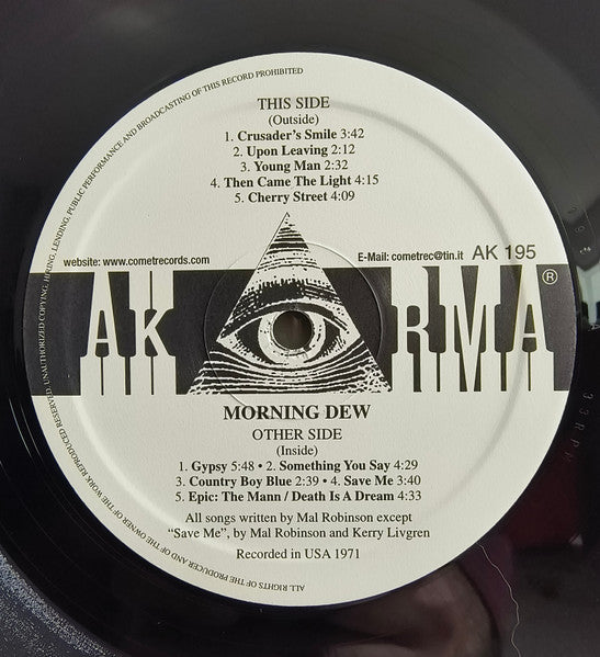 Morning Dew (2) : Morning Dew (LP, Album, RE)