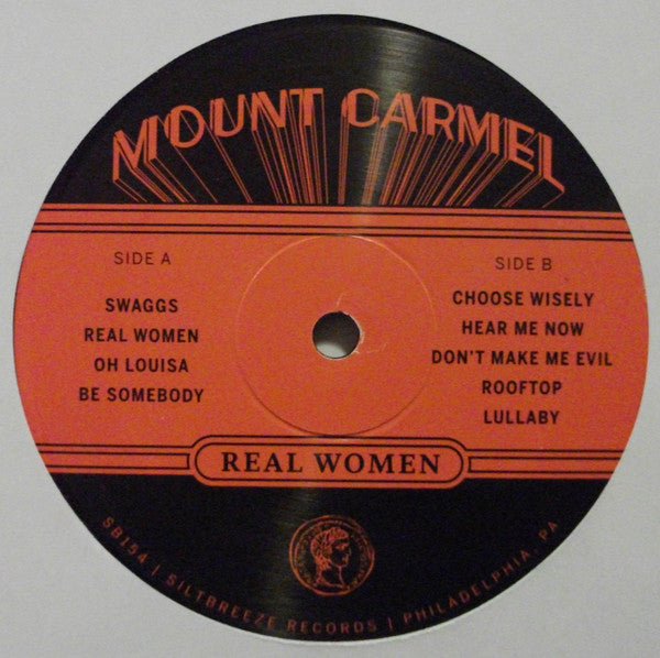 Mount Carmel : Real Women (LP, Album)