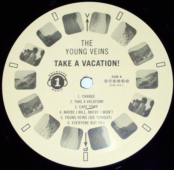 The Young Veins : Take A Vacation! (LP, Album + CD, Album)
