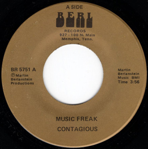 Contagious (2) : Music Freak (7")