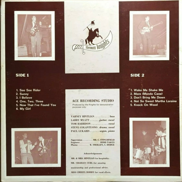 Hermon Knights : Hermon Knights (LP, Album)