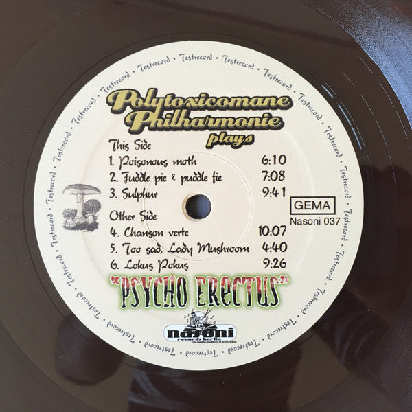 Polytoxicomane Philharmonie : Psycho Erectus (LP, Album, Ltd, Bro)