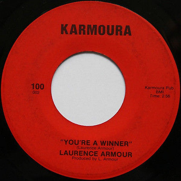 Laurence Armour : Throw The Guns In The River / You're A Winner (7")