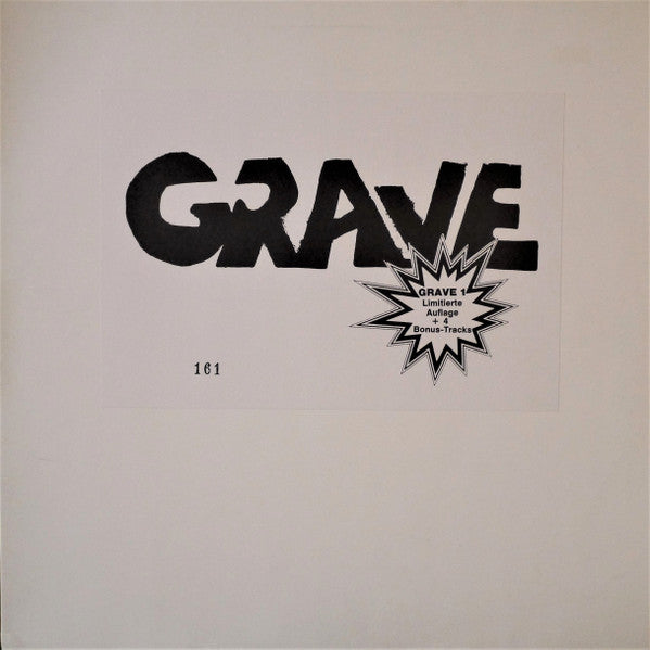Grave (5) : Grave 1 + Bonus (LP, Album, Num, RE)