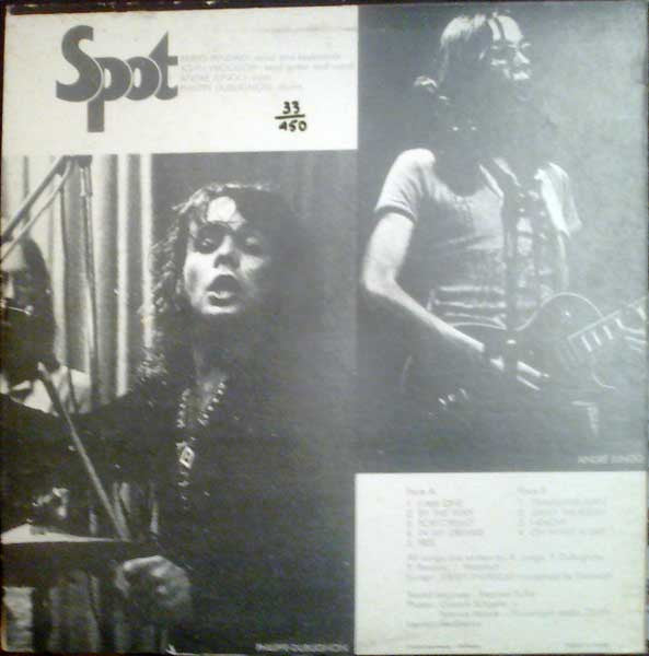Spot (4) : Spot (LP, Album, Ltd, Unofficial)