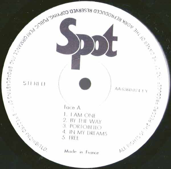 Spot (4) : Spot (LP, Album, Ltd, Unofficial)
