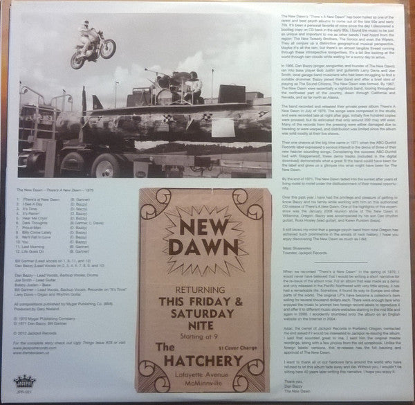 The New Dawn : There's A New Dawn (LP, Album, RE)