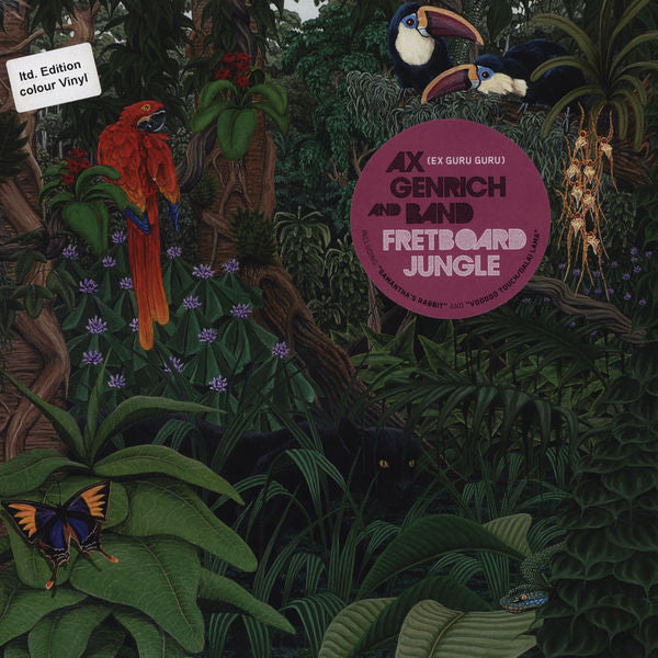 Ax Genrich And Band* : Fretboard Jungle (2xLP, Album, Ltd, Gre)