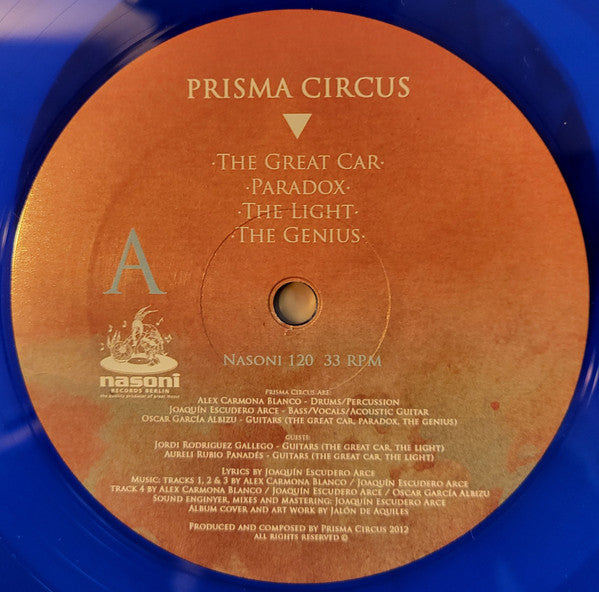 Prisma Circus / Nomega : Prisma Circus / Nomega (LP, Album, Ltd, Blu)