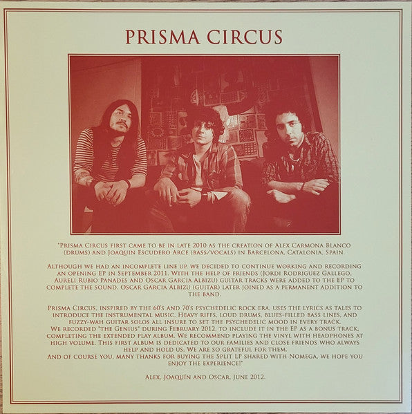 Prisma Circus / Nomega : Prisma Circus / Nomega (LP, Album, Ltd, Blu)