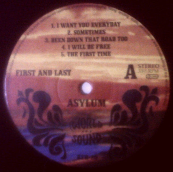 Asylum (26) : First And Last (LP, Album, Ltd, RE)