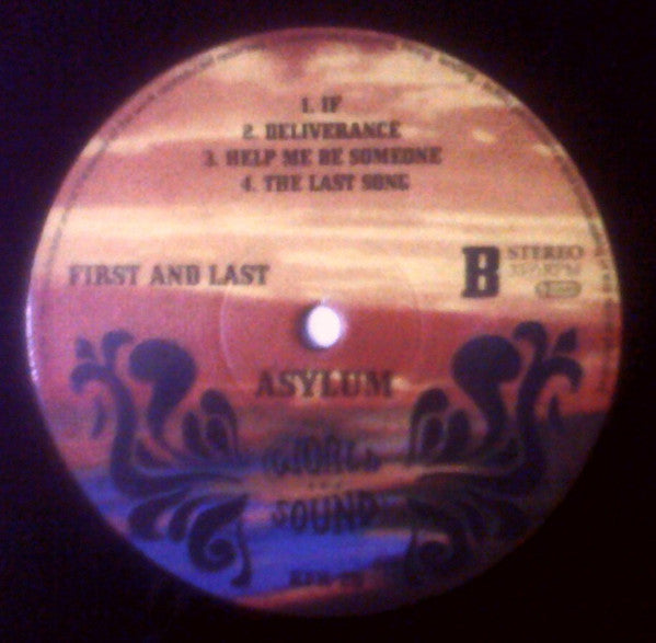 Asylum (26) : First And Last (LP, Album, Ltd, RE)