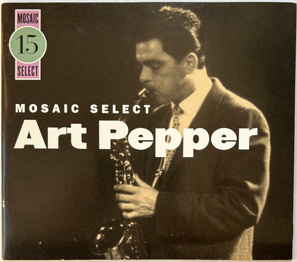 Art Pepper : Mosaic Select (Box, Comp, Ltd, Num + 3xCD)