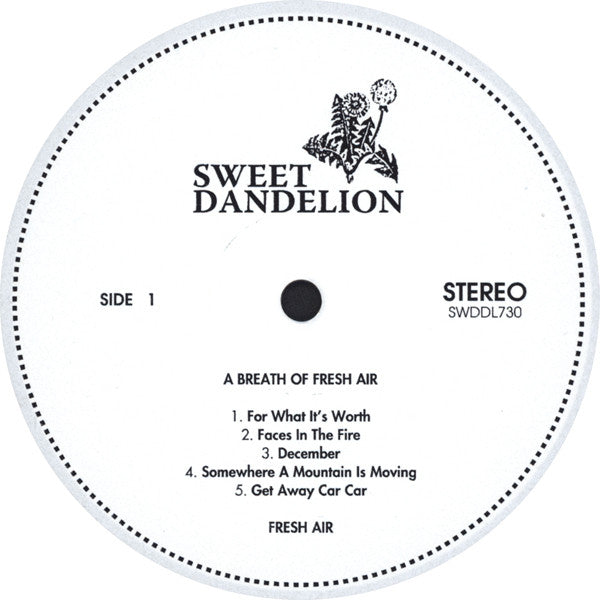 Fresh Air (9) : A Breath Of Fresh Air (LP, Album, RE)