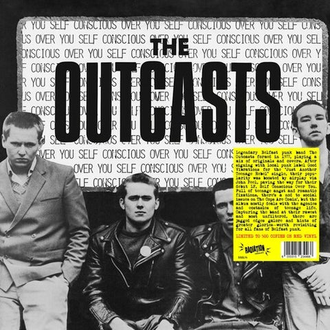 Outcasts - Self Conscious Over You LP [Radiation Reissues] Red Vinyl