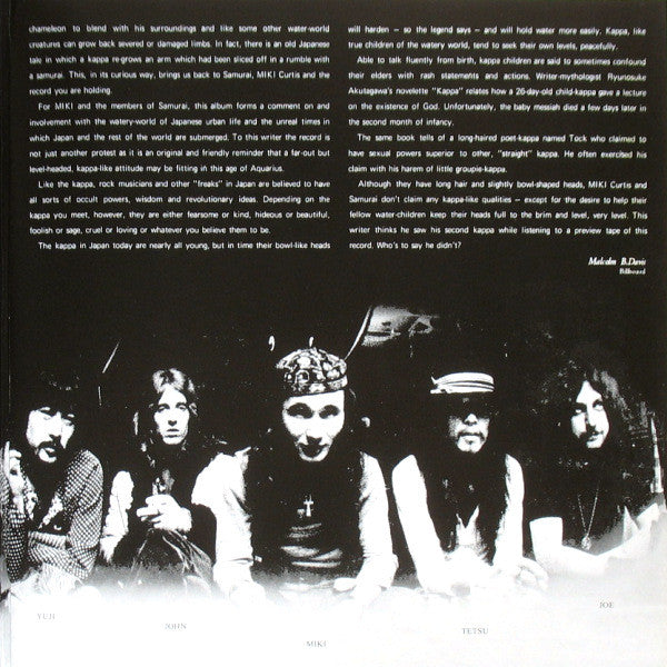 Samurai (4) : Kappa (LP, Album, RE, 180)