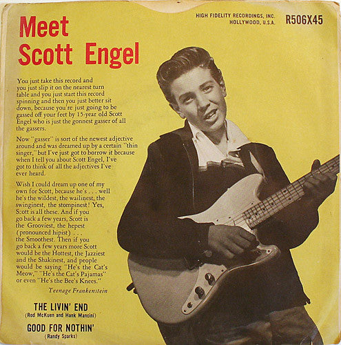 Scott Engel : The Livin' End / Good For Nothin' (7", Single)