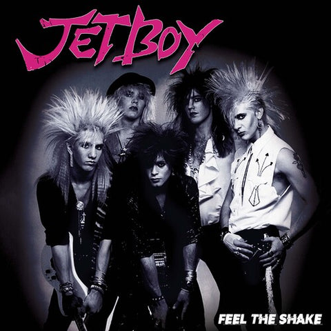 Jetboy - Feel the Shake - Pink/ black Splatter Vinyl