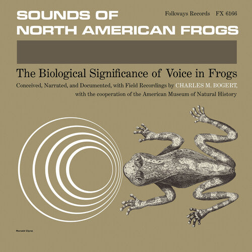 Sounds Of North American Frogs LP [Smithsonian Folkways] (Copy)