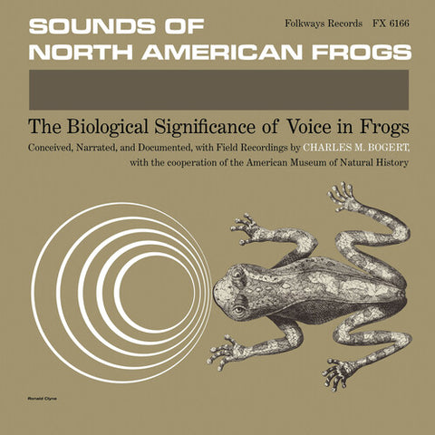 Sounds Of North American Frogs LP [Smithsonian Folkways] (Copy)
